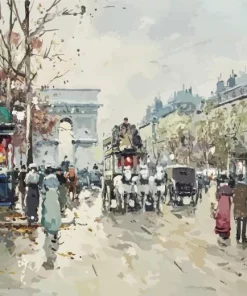 Antoine Blanchard L’Arc De Triumphe Diamond Paints