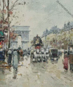 Antoine Blanchard L’Arc De Triumphe Diamond Paints