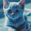 Baby Blue Cat Diamond Paints