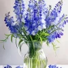Bluebells Vase Diamond By Numbers