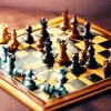 Chess board game Diamond Paints