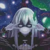 aesthetic echidna dona art Diamond With Numbers