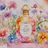 aesthetic floral perfume art Diamond With Numbers