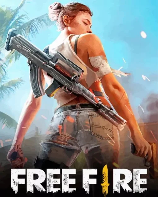 aesthetic free fire art Diamond Paints
