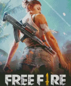 aesthetic free fire art Diamond Paints