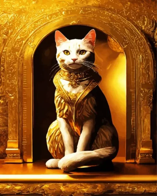 arab cat Diamond Paints