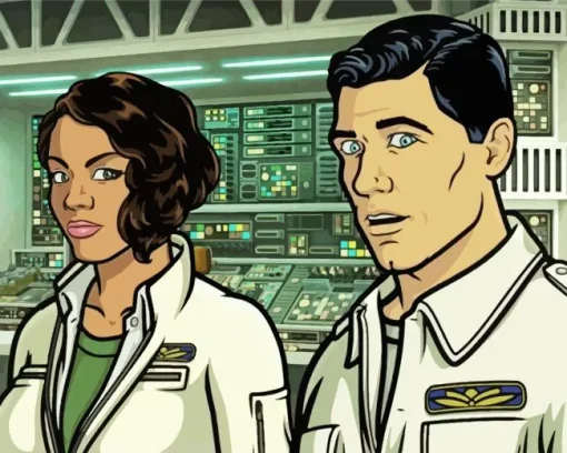 archer and lana Diamond Paints