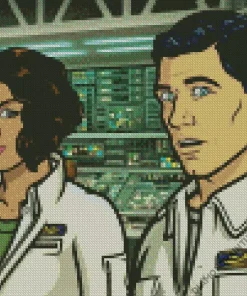 archer and lana Diamond Paints