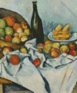 basket of apples by paul cezanne Diamond Paints