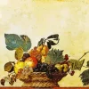 basket of fruit by caravaggio Diamond Paints