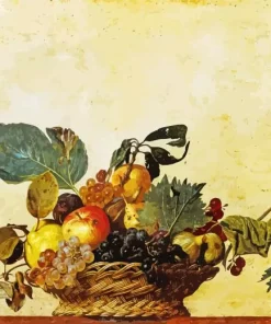 basket of fruit by caravaggio Diamond Paints
