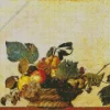 basket of fruit by caravaggio Diamond Paints