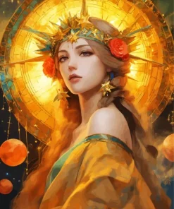 beautiful virgo Diamond Paints