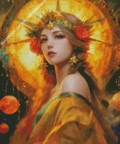 beautiful virgo Diamond Paints