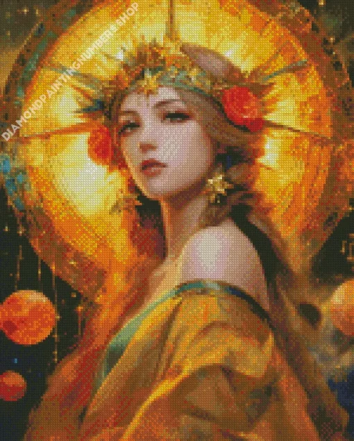 beautiful virgo Diamond Paints