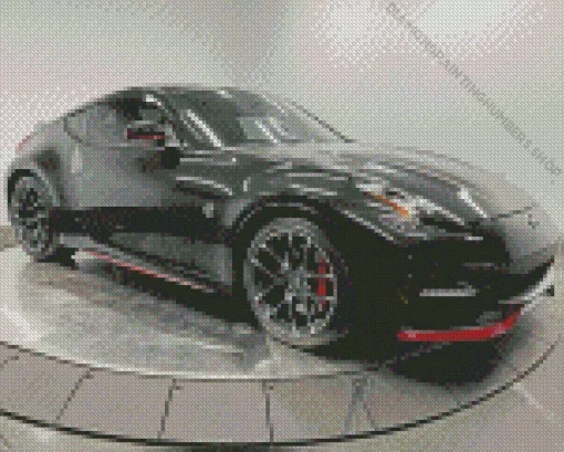 black nissan 370z Diamond Paints
