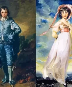 blue boy and pink girl Diamond Paints