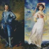 blue boy and pink girl Diamond Paints
