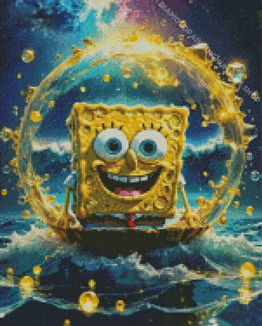 cool SpongeBob Diamond Paints