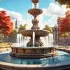 cool fountain art Diamond By Numbers