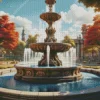cool fountain art Diamond By Numbers