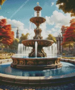 cool fountain art Diamond By Numbers