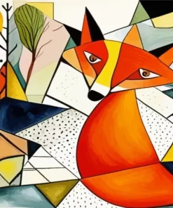 cool geometric cubism Diamond Paints