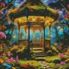 cute gazebo art Diamond Paints