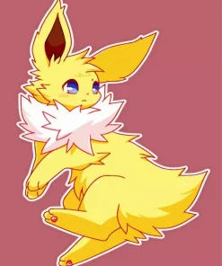 jolteon pokemon Diamond Paints