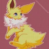 jolteon pokemon Diamond Paints