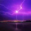 purple lightning Diamond Paints