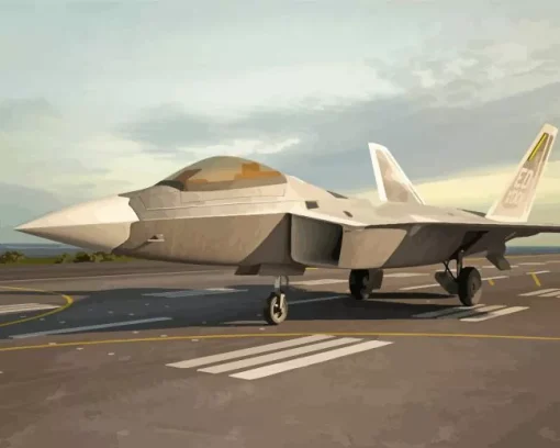 Lockheed Martin f22 Diamond Paints
