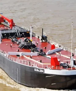 barge ship Diamond Paints