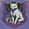 bat and cat Diamond With Numbers