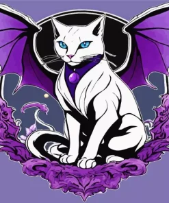 bat and cat Diamond With Numbers