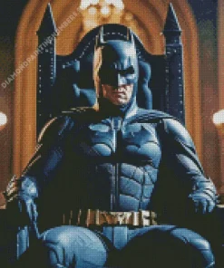 batman on a throne Diamond Paints