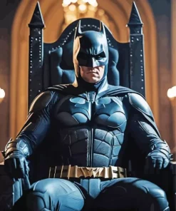 batman on a throne Diamond Paints