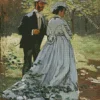 bazille and camille monet Diamond Paints