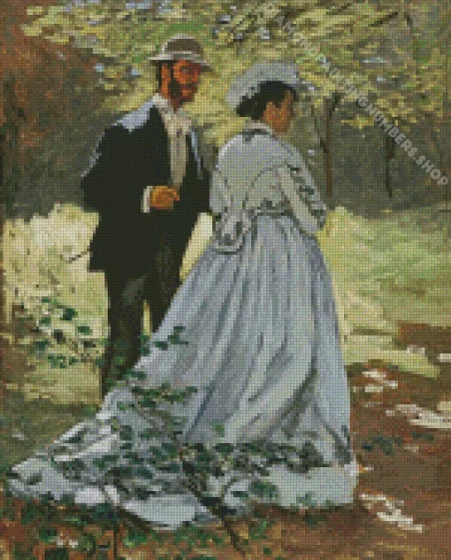 bazille and camille monet Diamond Paints