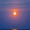 beach with moon Diamond With Numbers