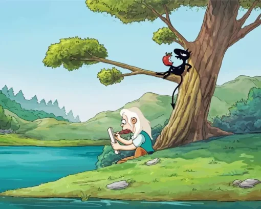 bean and luci Diamond With Numbers
