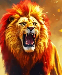 beast lion Diamond Paints