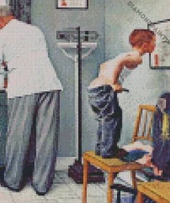 before the shot norman rockwell Diamond Paints
