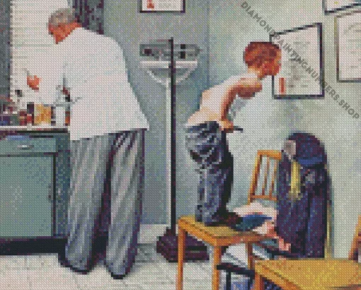 before the shot norman rockwell Diamond Paints