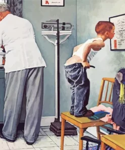 before the shot norman rockwell Diamond Paints