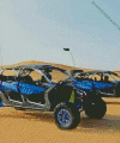 blue dune buggy Diamond Dotz