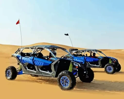blue dune buggy Diamond Dotz