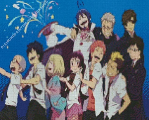 blue exorcist anime characters Diamond Dotz
