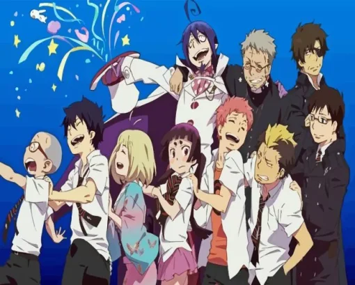 blue exorcist anime characters Diamond Dotz