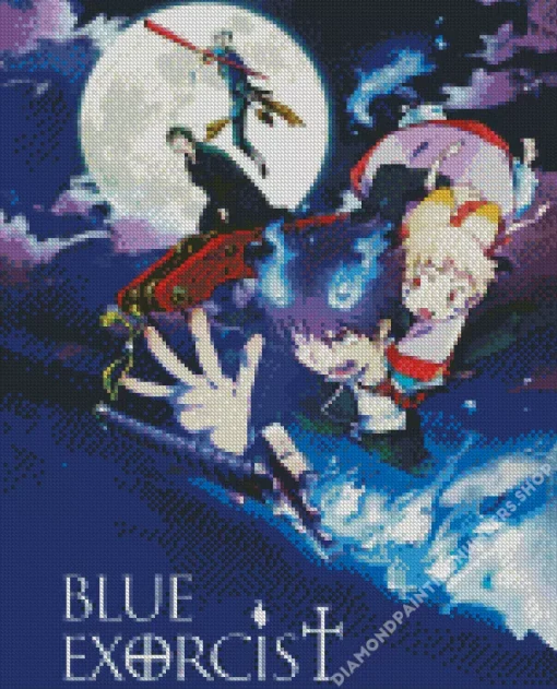 blue exorcist poster Diamond Dotz